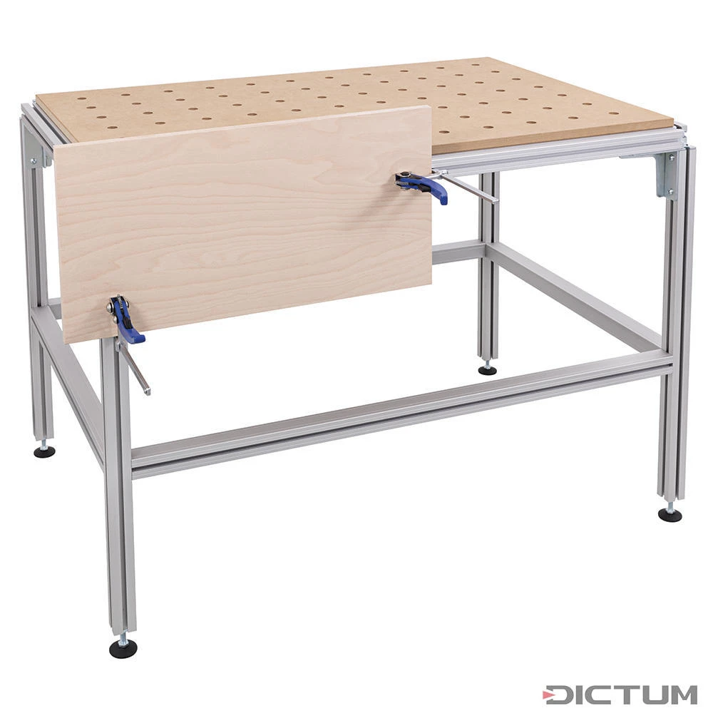 Table Multifonctions DICTUM PRO, Gabarit De Perçage X61, MDF, Marron – Image 3